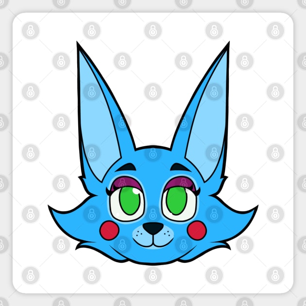 Toy Bonnie - FNaF Magnet by WhiteRabbitWeirdo